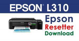 Epson L310 Resetter Adjustment Program Free Download