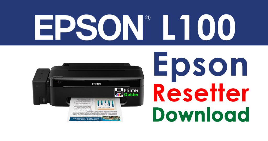 Epson L100 Resetter Adjustment Program Free Download