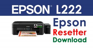 Epson L222 Resetter Adjustment Program Free Download