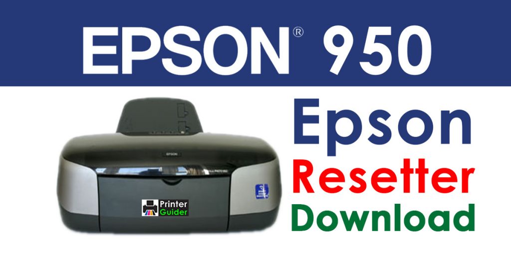 Epson Stylus Photo 950 Resetter Adjustment Program Free Download