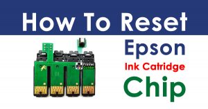 How to Reset Epson Ink Cartridge Chip with Paper Clip