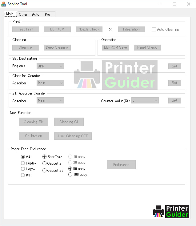 Canon Service Tool v5103 Free Download - Printer Guider