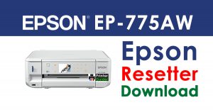 Epson EP-775AW Resetter Adjustment Program Free Download