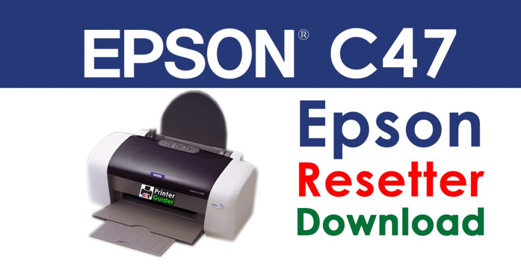 Epson Stylus C47 Resetter Adjustment Program Free Download