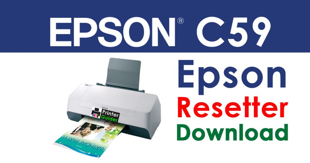 Epson Stylus C59 Resetter Adjustment Program Free Download