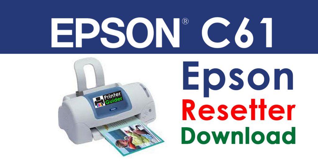 Epson Stylus C61 Resetter Adjustment Program Free Download