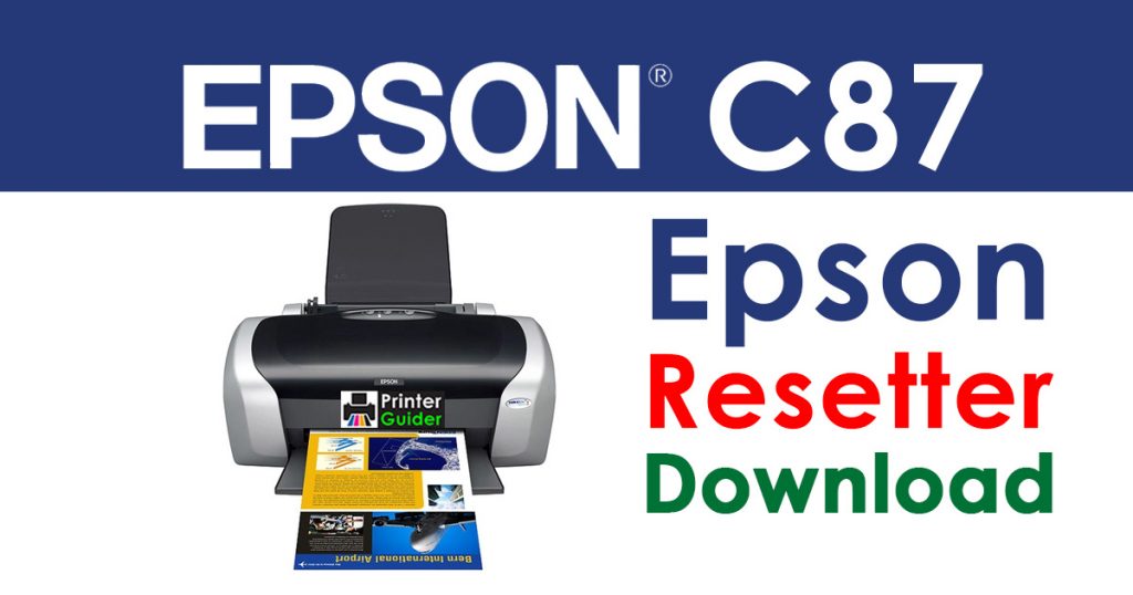 Epson Stylus C87 Resetter Adjustment Program Free Download