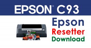 Epson Stylus C93 Resetter Adjustment Program Free Download