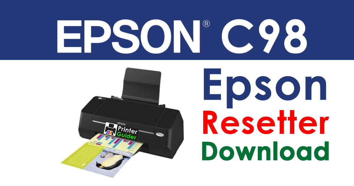 Epson Stylus C98 Resetter Adjustment Program Free Download