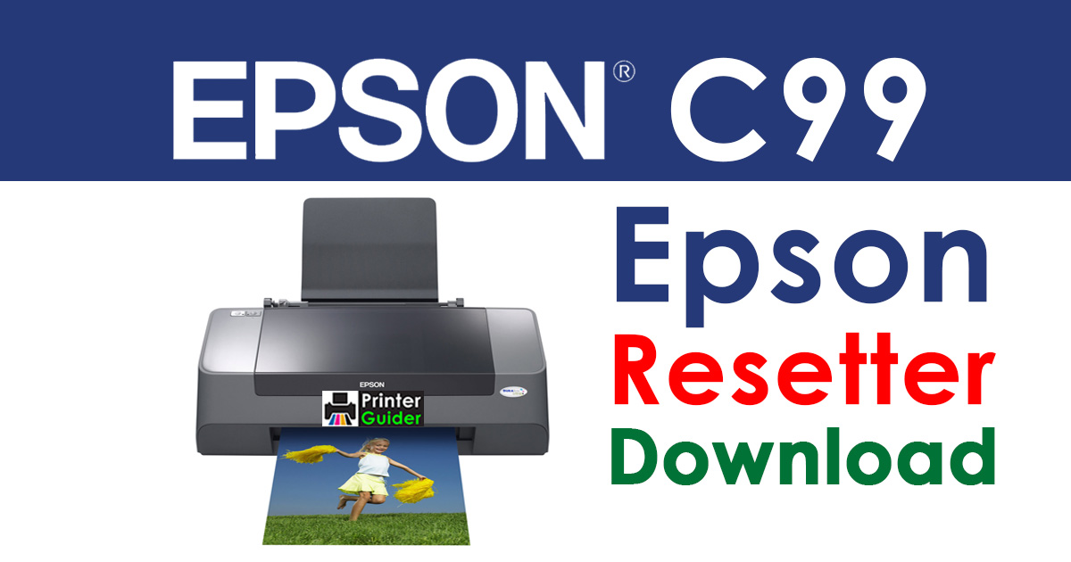 Epson Stylus C99 Resetter Adjustment Program Free Download