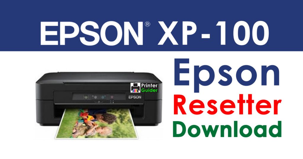 Epson XP-100 Resetter Adjustment Program Free Download