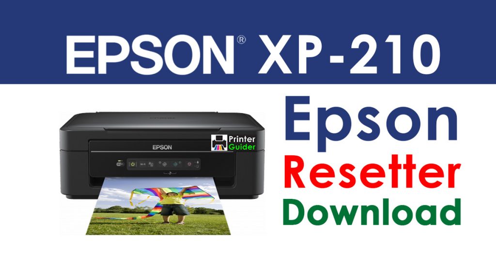 Epson XP-210 Resetter Adjustment Program Free Download