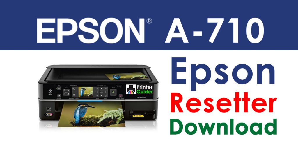 Epson Artisan 710 Resetter Adjustment Program Free Download