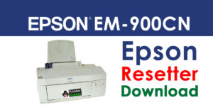 Epson EM-900CN Resetter Adjustment Program Free Download