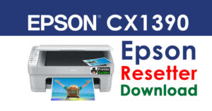 Epson Stylus CX1390 Resetter Adjustment Program Free Download