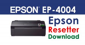 Epson Stylus EP-4004 Resetter Adjustment Program Free Download