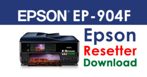 Epson Stylus EP-904F Resetter Adjustment Program Free Download
