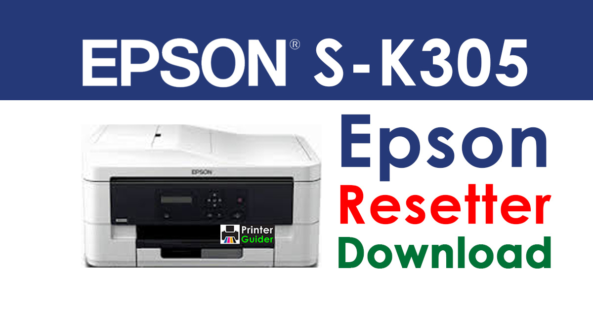 Epson Stylus K305 Resetter Adjustment Program Free Download