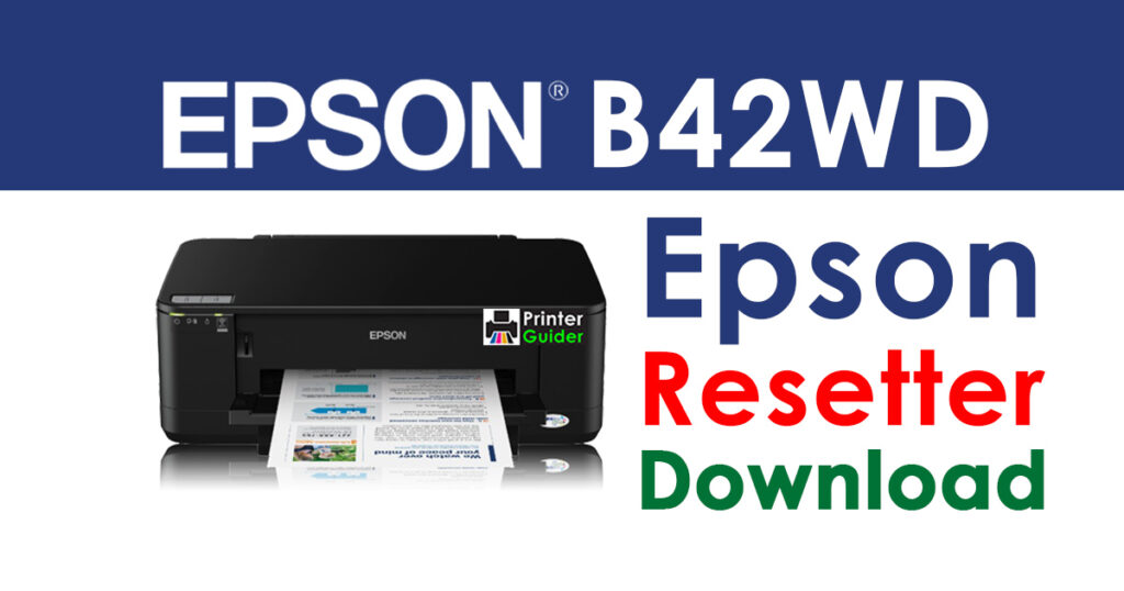 Epson Stylus Office B42WD Resetter Adjustment Program Free Download