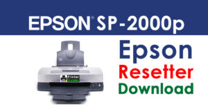 Epson Stylus Photo 2000p Resetter Adjustment Program Free Download