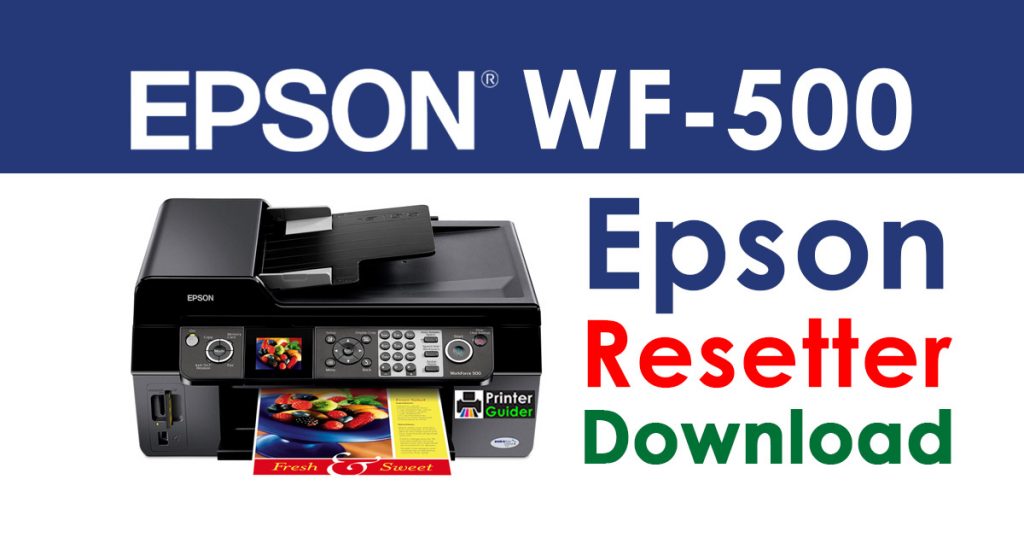 Epson WorkForce 500 Resetter Adjustment Program Free Download