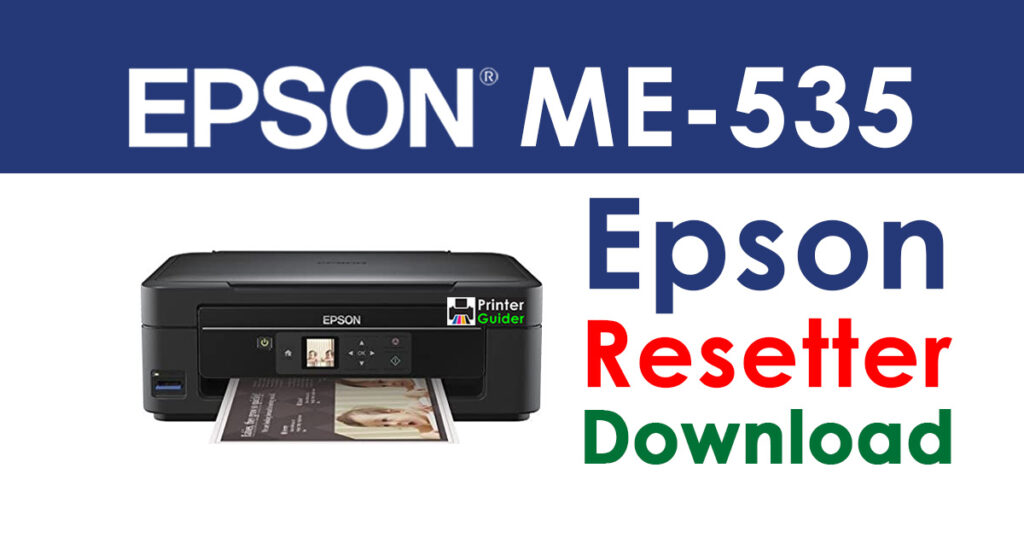 Epson ME Office 535 Resetter Adjustment Program Free Download