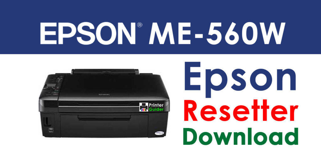 Epson ME Office 560W Resetter Adjustment Program Free Download