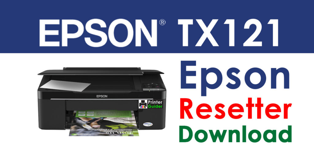 Epson Stylus TX121 Resetter Adjustment Program Free Download