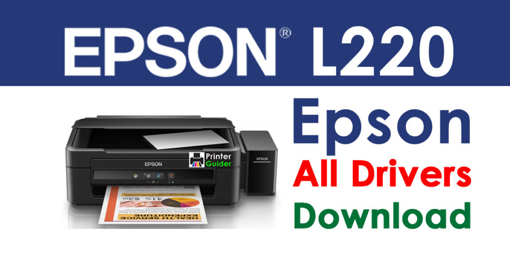 Epson EcoTank L220 Printer Driver
