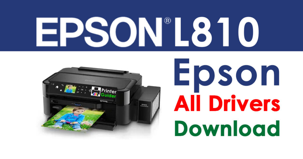 Epson L810 Printer Driver free download