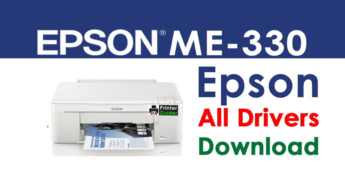 Epson ME 330 Printer driver free download