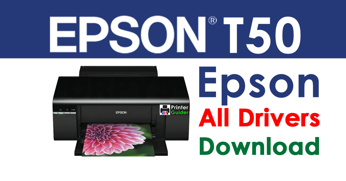 Epson Stylus T50 Printer driver
