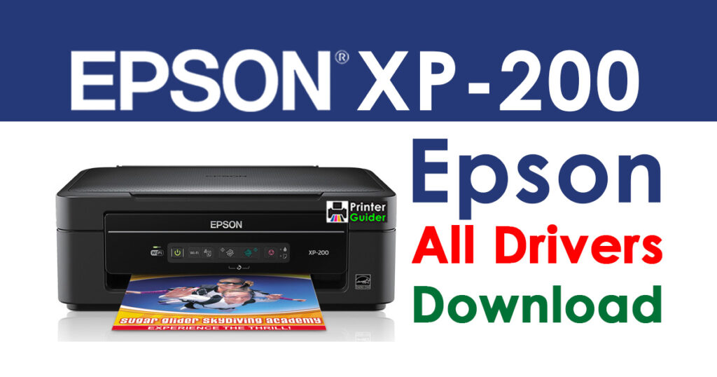 Epson XP-200 Printer driver free download