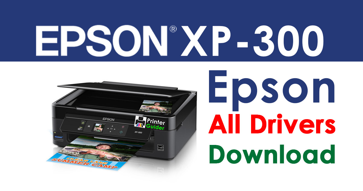Epson XP-300 Printer driver free download