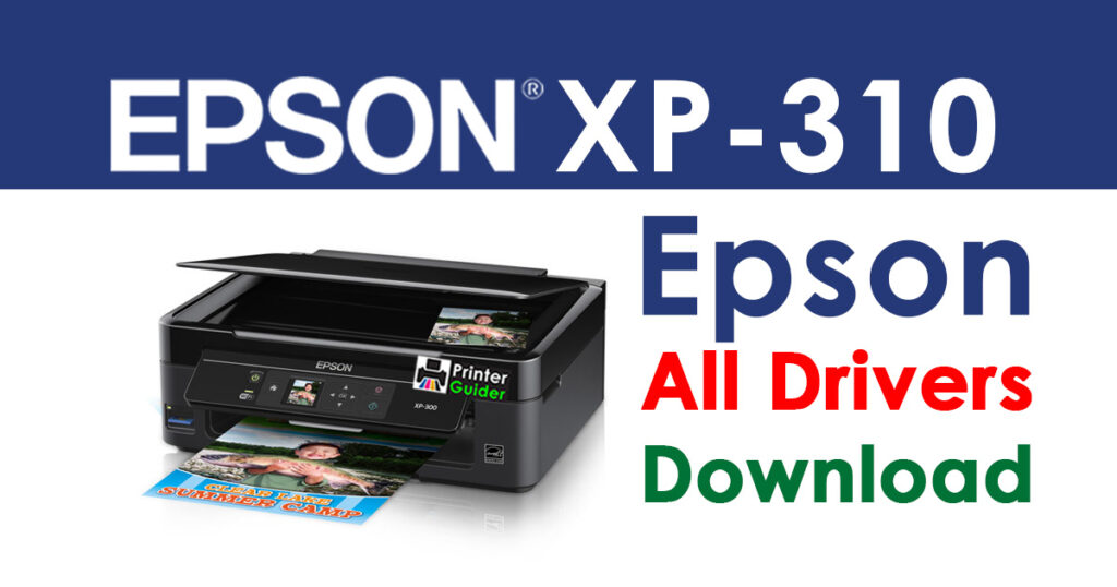 Epson XP-310 Printer driver free download