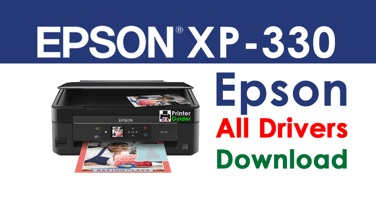 Epson XP-330 Printer driver free download
