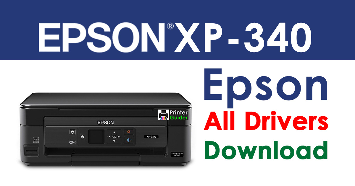 Epson XP-340 Printer driver download