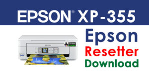 Epson XP-355 Resetter Adjustment Program Free Download