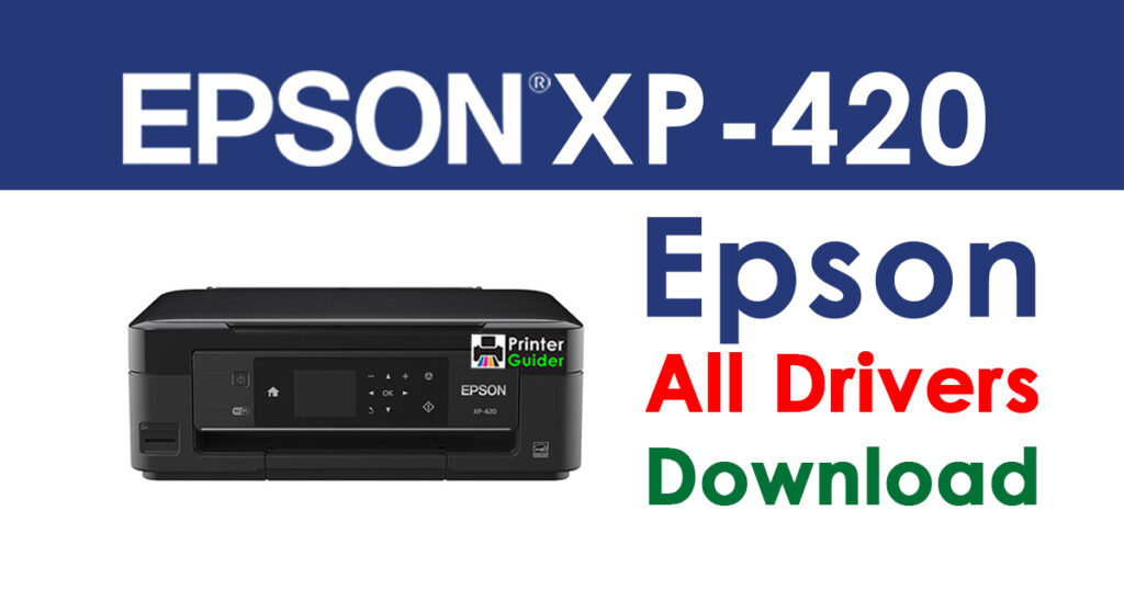 Epson XP-420 Printer driver download
