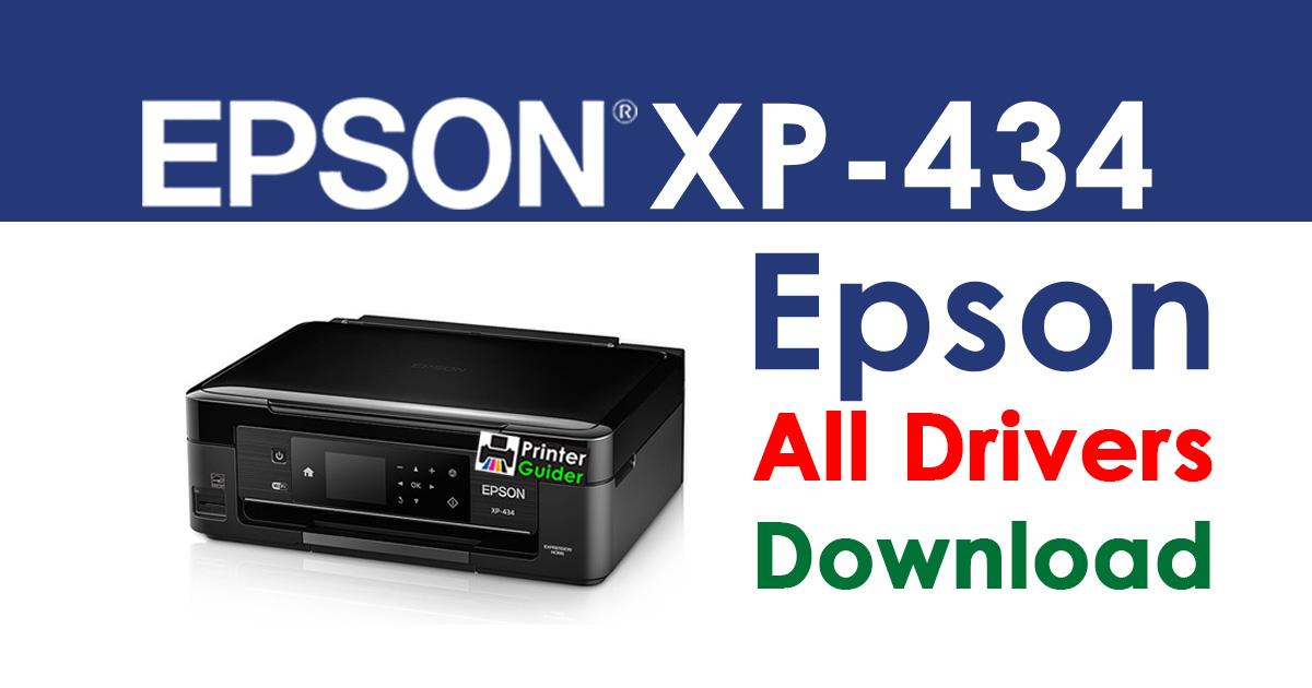 Epson XP-434 Printer driver Free download