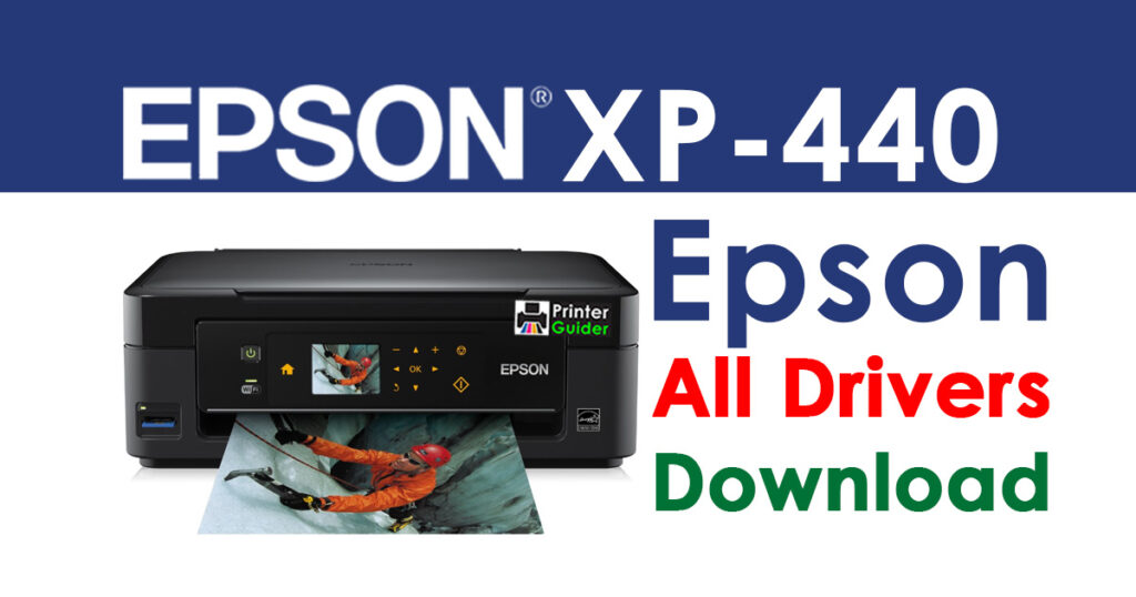 Epson XP-440 Printer driver Free download