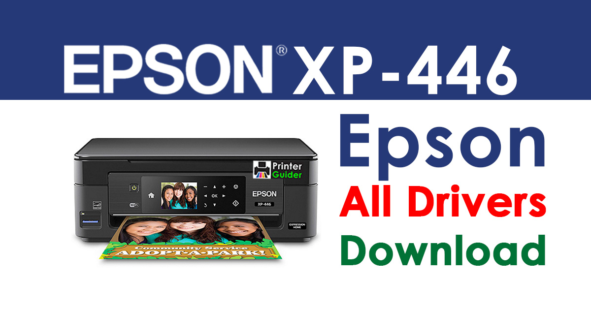 Epson XP-446 Printer driver Free download