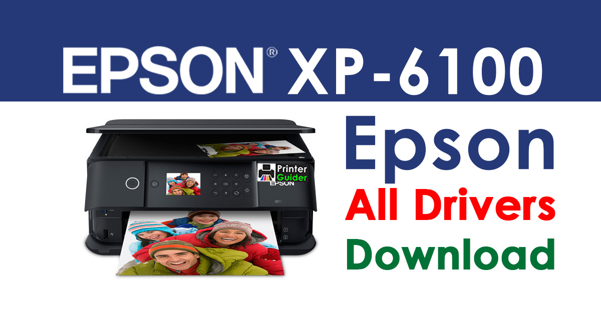 Epson XP-6100 Printer ٖ driver free download
