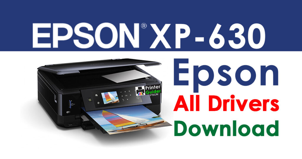Epson XP-630 Printer driver Free download