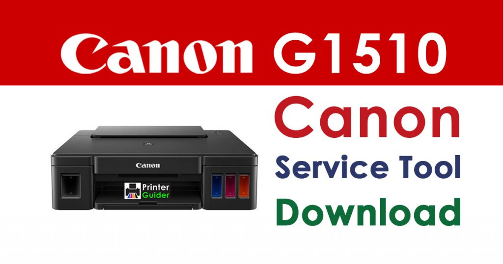 Canon Pixma G1510 Resetter Service Tool Download