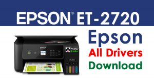 Epson EcoTank ET-2720 Printer driver free download