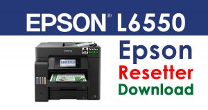Epson L6550 Resetter Adjustment Program Free Download