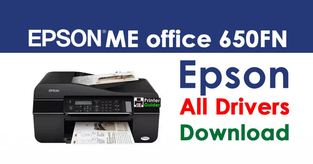 Epson ME Office 650FnPrinter driver free download
