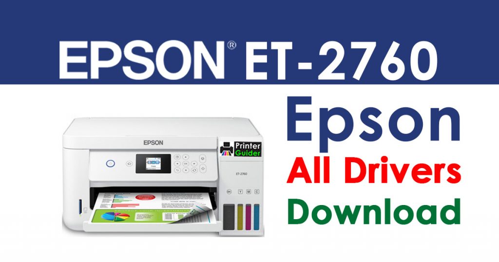epson ecotank et 2760 printer drivers download