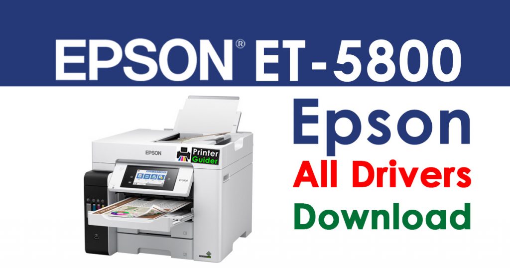 epson et 5800 printer driver free download